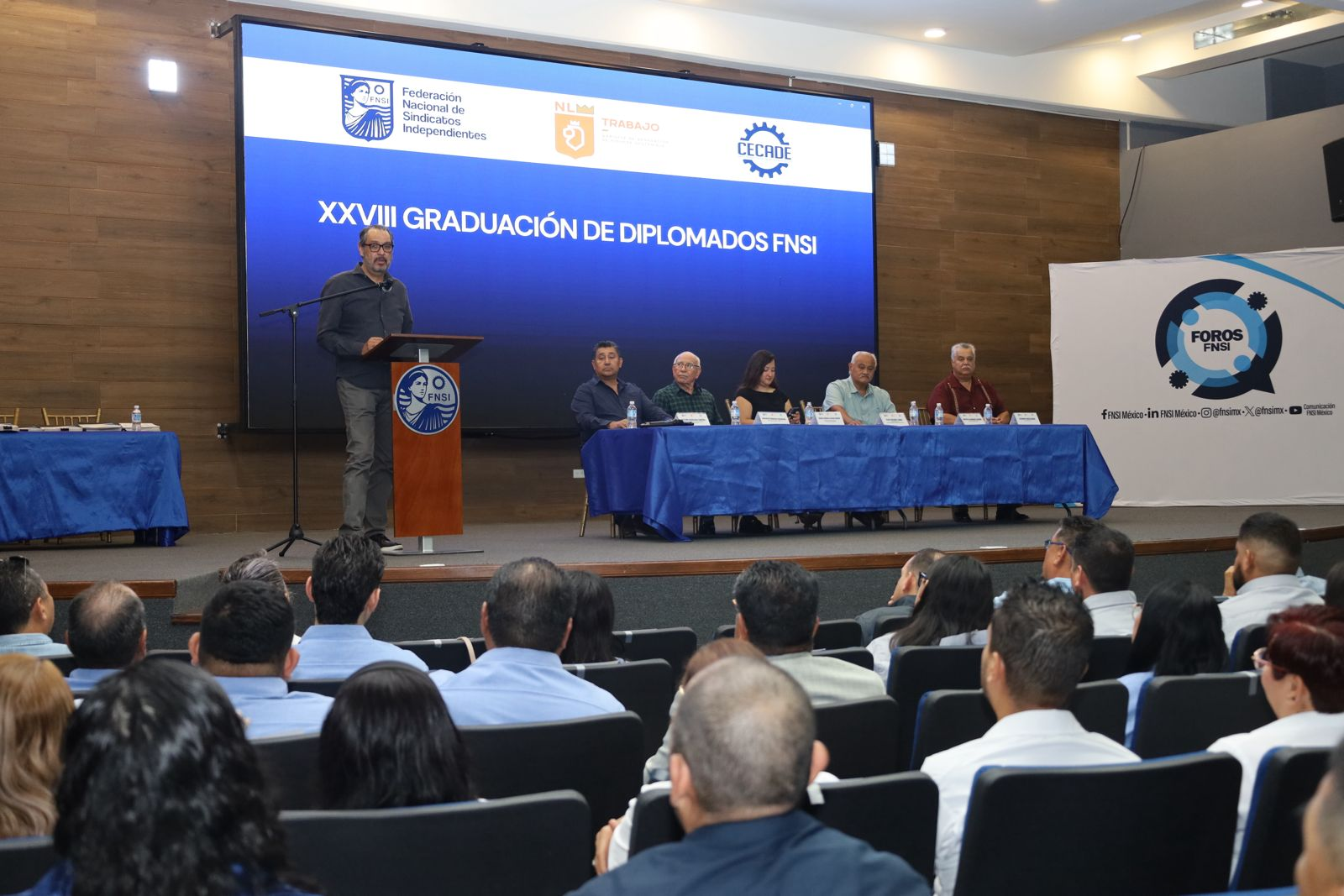 Nueva generación de liderazgos sindicales egresa del CECADE