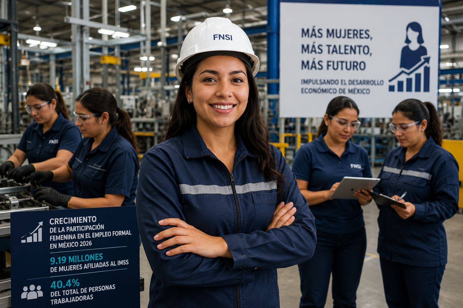 Avanza presencia de la mujer en economía formal de México