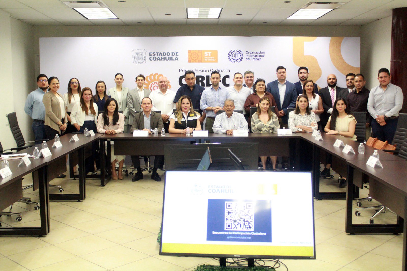 Sostiene reunión Consejo Tripartito Laboral de Coahuila