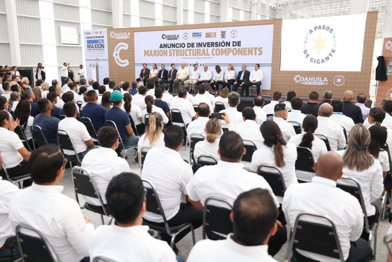 Presente FNSI en anuncio de inversión en Coahuila